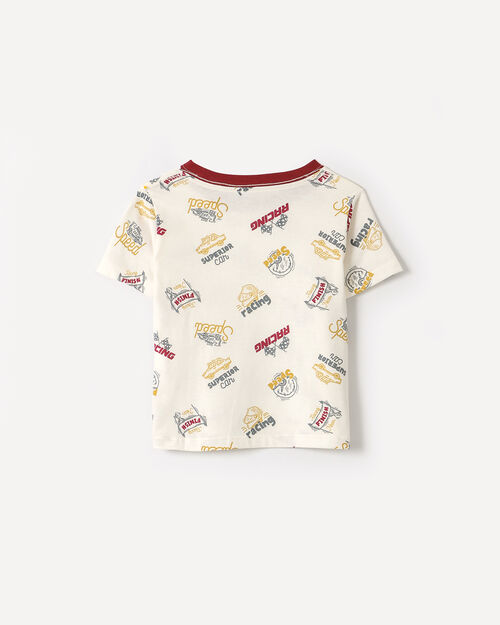 Playera Estampada Racing