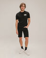 Bermuda Skinny Tapered Azul,NEGRO