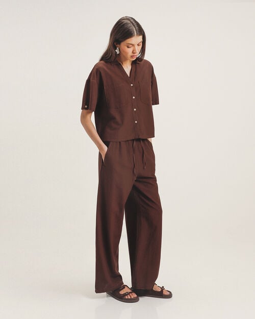 Pantal&oacute;n Caf&eacute; Jaretas