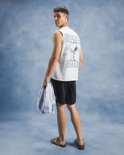 Tank Top Snoopy Azul