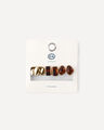 Set Aretes Caf&eacute;,CAFE
