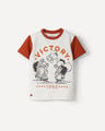 Playera Blanca Peanuts,NARANJA