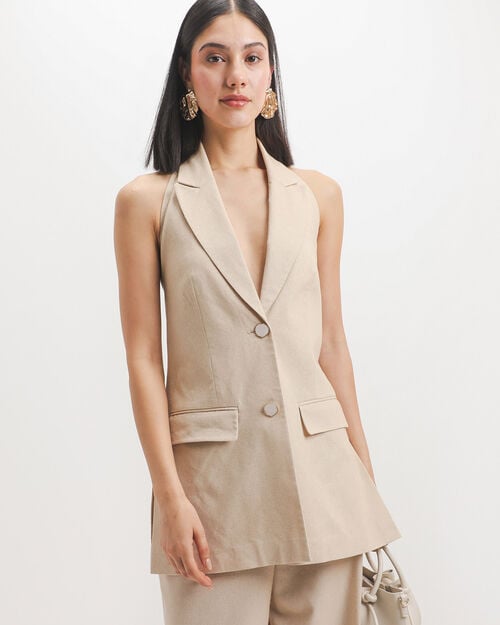 Chaleco Largo Halter