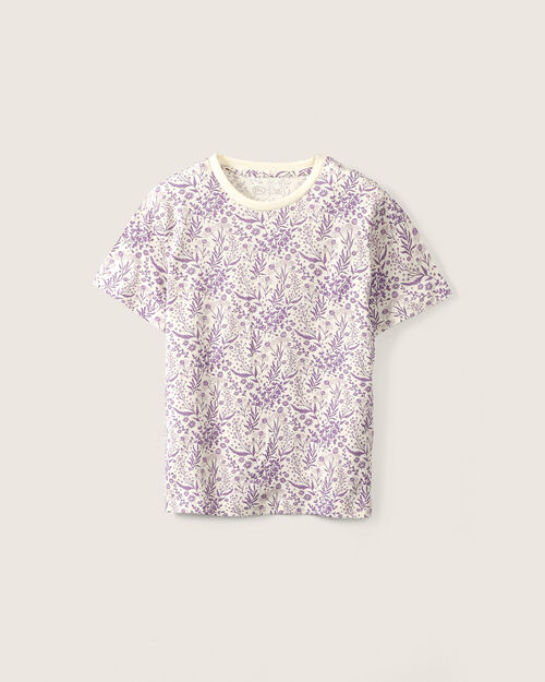 Playera Manga Corta Flores