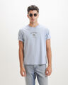 Playera Azul Gr&aacute;fico,AZUL PASTEL