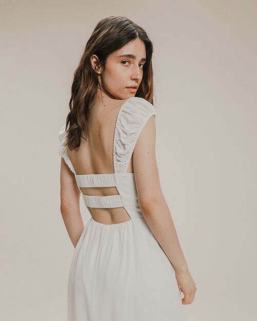 Vestido Corto Blanco