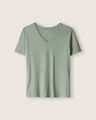 Playera Roja Relaxed,VERDE EMPOLVADO