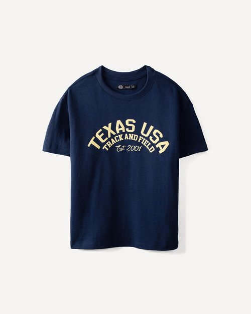 Playera Estampada Manga Corta