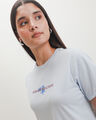 Playera Caf&eacute; Estampada,AZUL PASTEL
