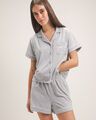Conjunto Pijama Gris,GRIS CLARO