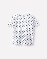 Playera Dise&ntilde;o Estrellas,BLANCO
