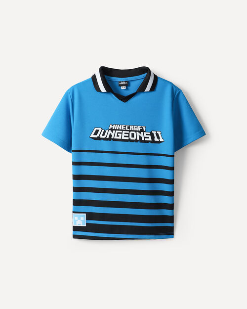 Polo Azul Minecraft