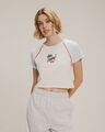 Playera Ranglan Coca Cola,BLANCO