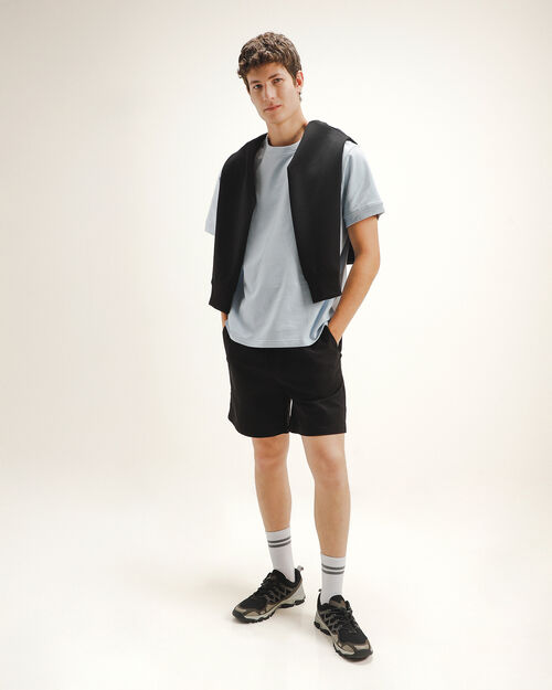 Short Negro S&oacute;lido