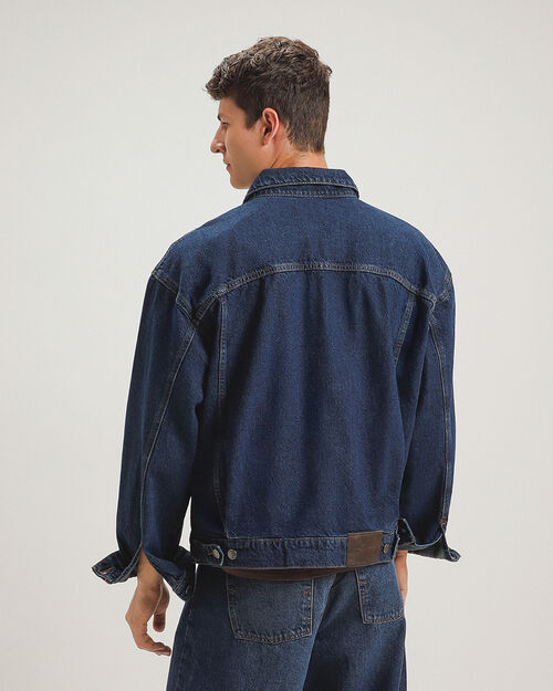Chamarra Mezclilla Oversize