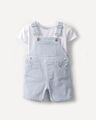 Conjunto Overol Y Playera,AZUL ACERO