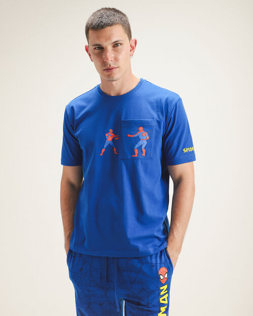 Playera De Pijama Spider-Man