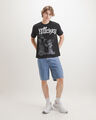 Playera Beige Mickey Mouse,NEGRO