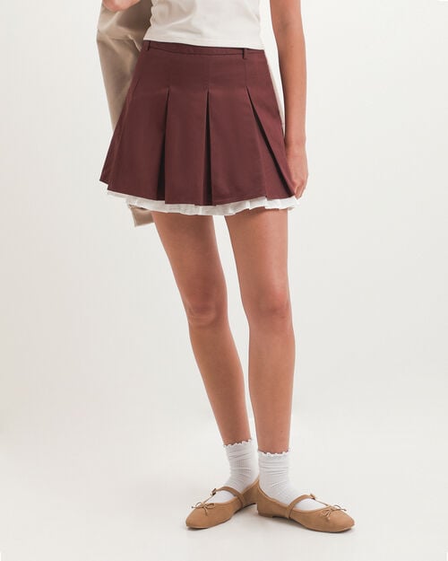 Falda Mini Tableada