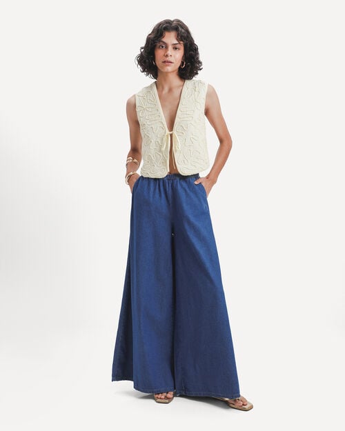 Jeans Azul Wide Leg