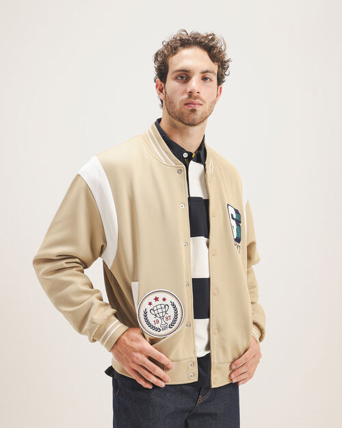 Chamarra Bomber Con Diseño