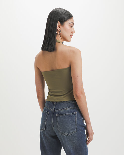Top Halter Ajustado
