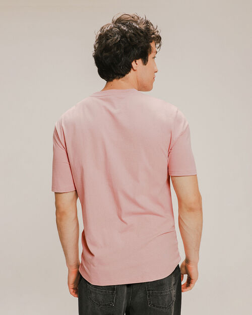 Playera Rosa Básica