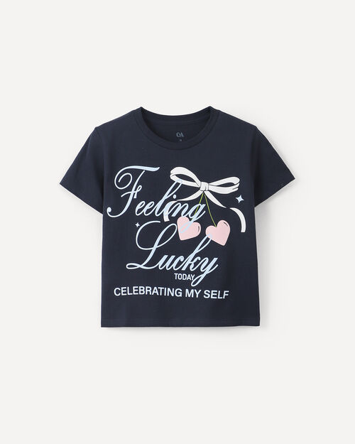 Playera Azul Mo&ntilde;o