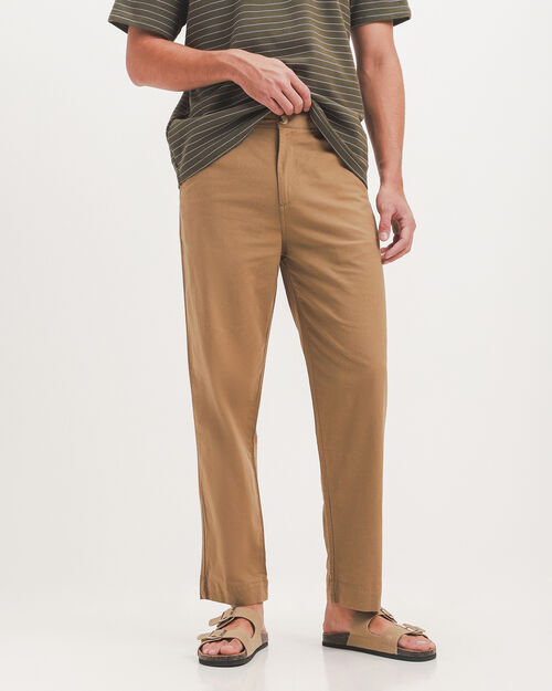 Pantal&oacute;n Regular Caqui