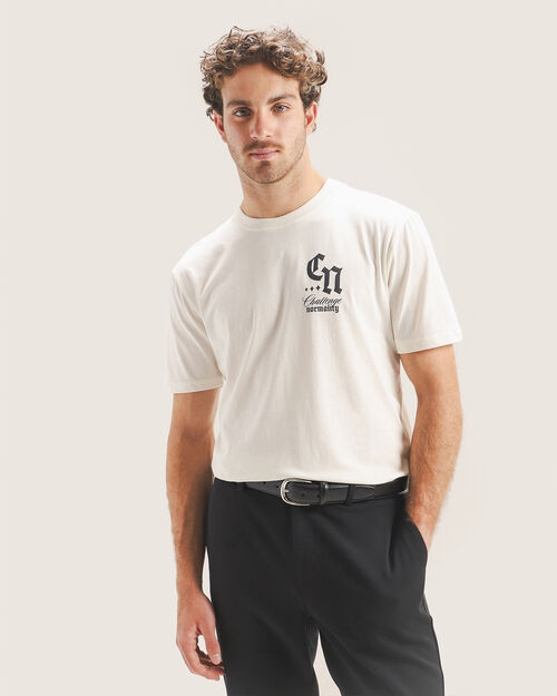Playera Blanca Manga Corta