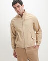 Chamarra Bomber Beige,BEIGE