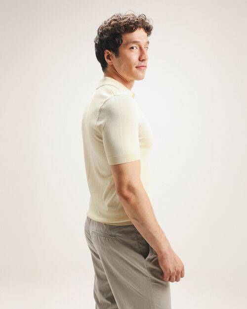 Polo Fit Regular Beige