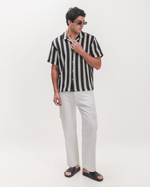 Camisa Resort Estampada
