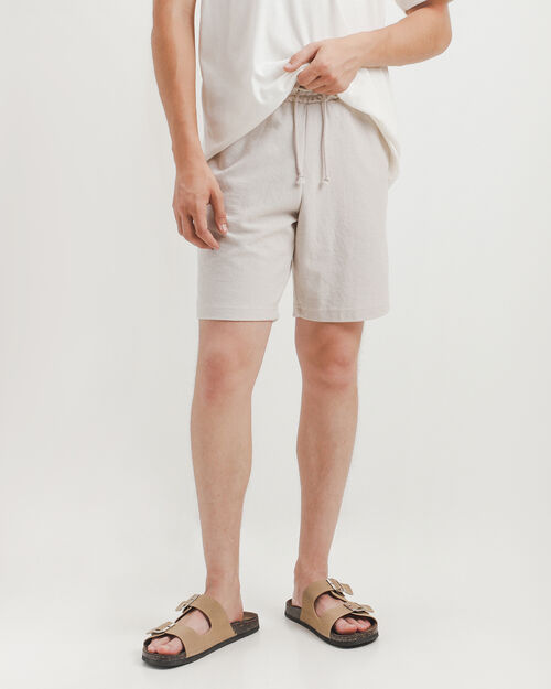 Short Blanco Textura