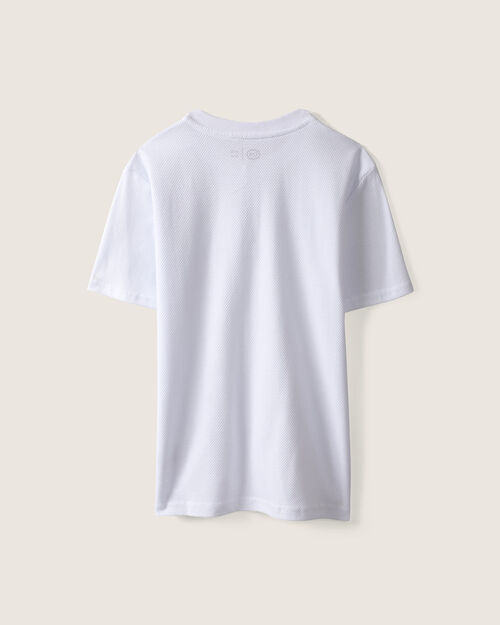 Playera Blanca Manga Corta