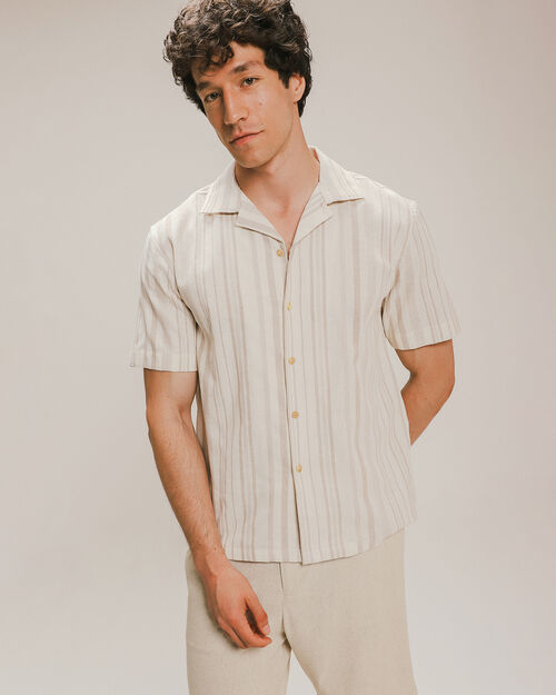 Camisa Relaxed Textura