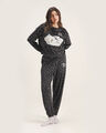 Jogger Pijama Peanuts,NEGRO