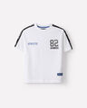 Playera Dise&ntilde;o Deportivo,BLANCO