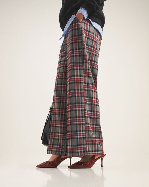 Pantalón Estampado Cuadros