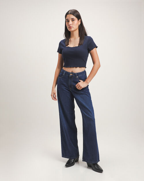 Jeans Fit Wide Leg