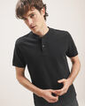 Polo Naranja Semiajustada,NEGRO