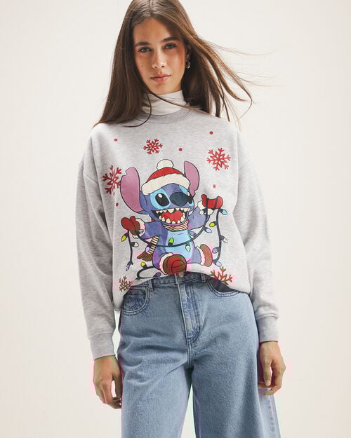 Sudadera Cerrada Stitch