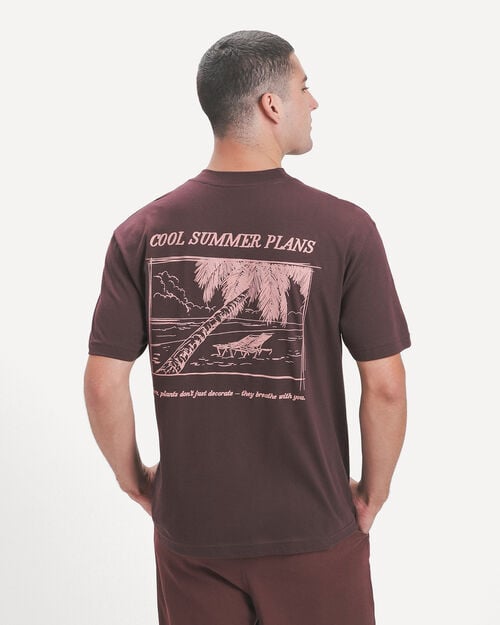 Playera Relaxed Roja