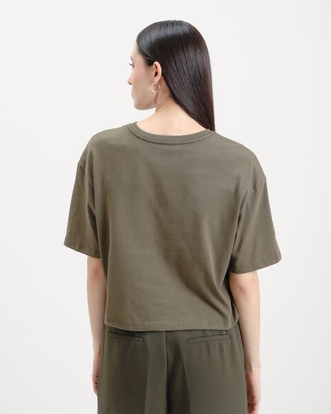 Playera Verde Boxy