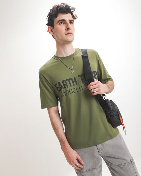 Playera Gr&aacute;fica Olivo