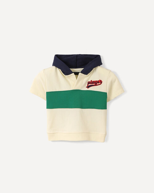 Sudadera Beige Bloques
