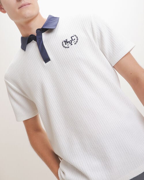 Polo Blanca Textura