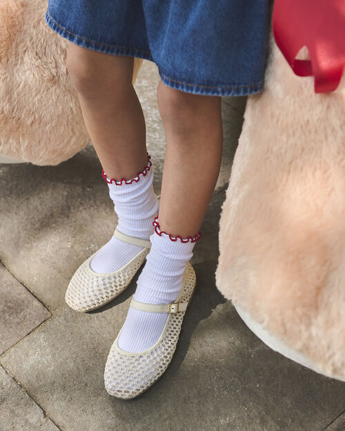 Balerina Blanca Tejida