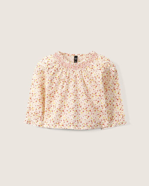 Blusa Abullonada Flores