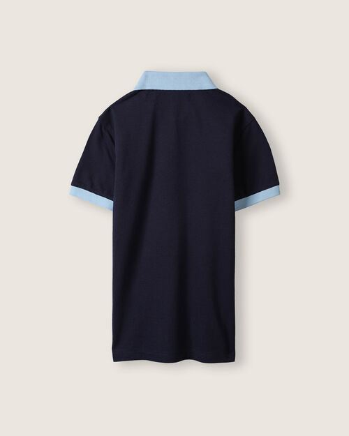 Polo Manga Corta Marino
